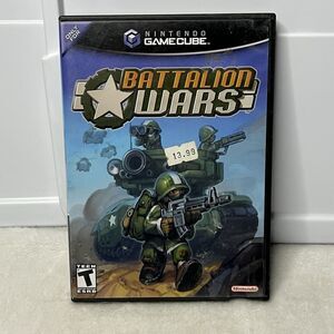Battalion Wars (Nintendo GameCube, 2005) No Manual Tested Working